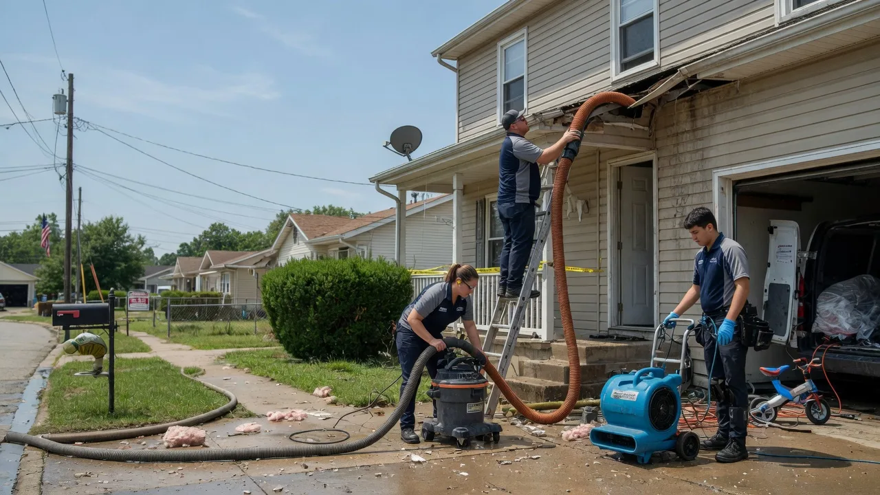 Water Damage Restoration in Coatesville, IN near me